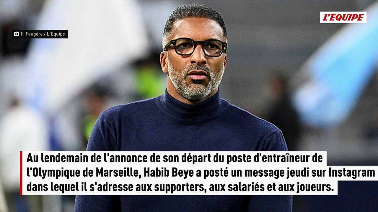 Le message d'adieu d'Habib Beye à l'OM - Foot - Ligue 1