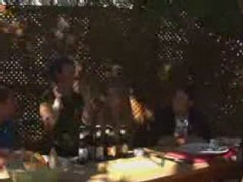 Flank steak on the BBQ