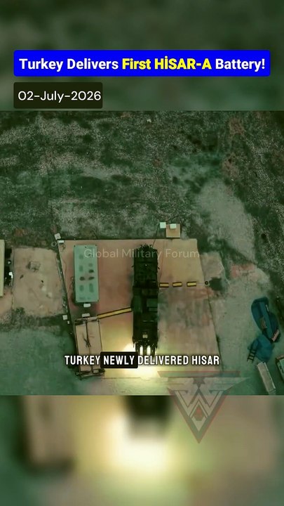 Turkey Delivers First HİSAR-A Battery