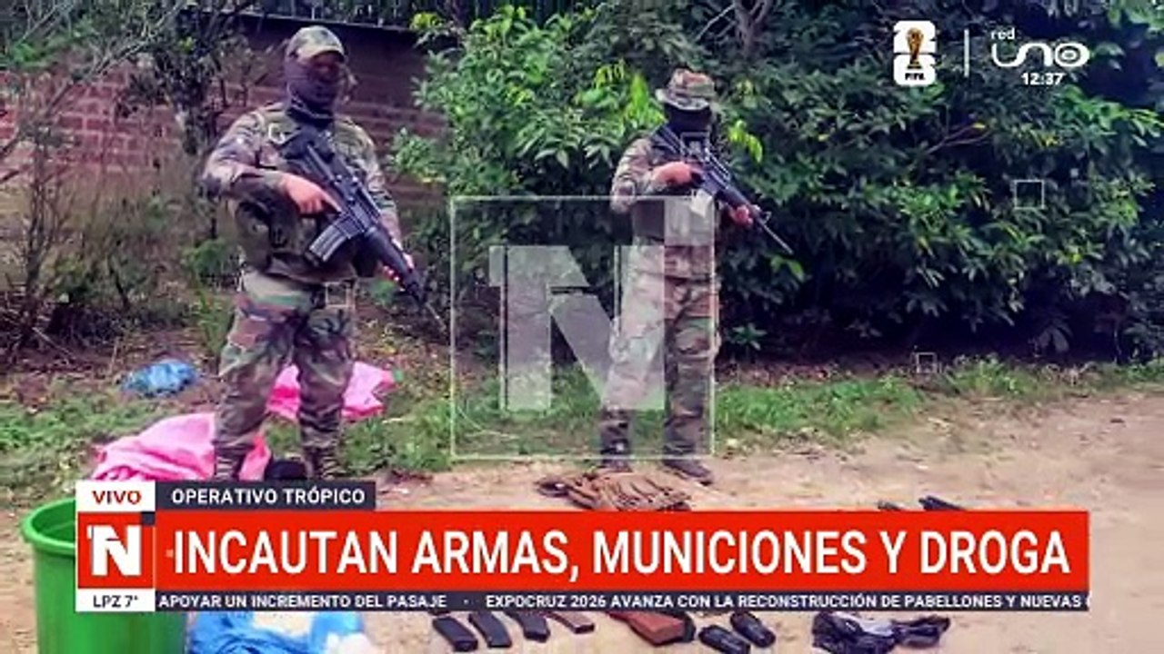 INCAUTAN 4RMAS, MUNICIONES Y DROG4