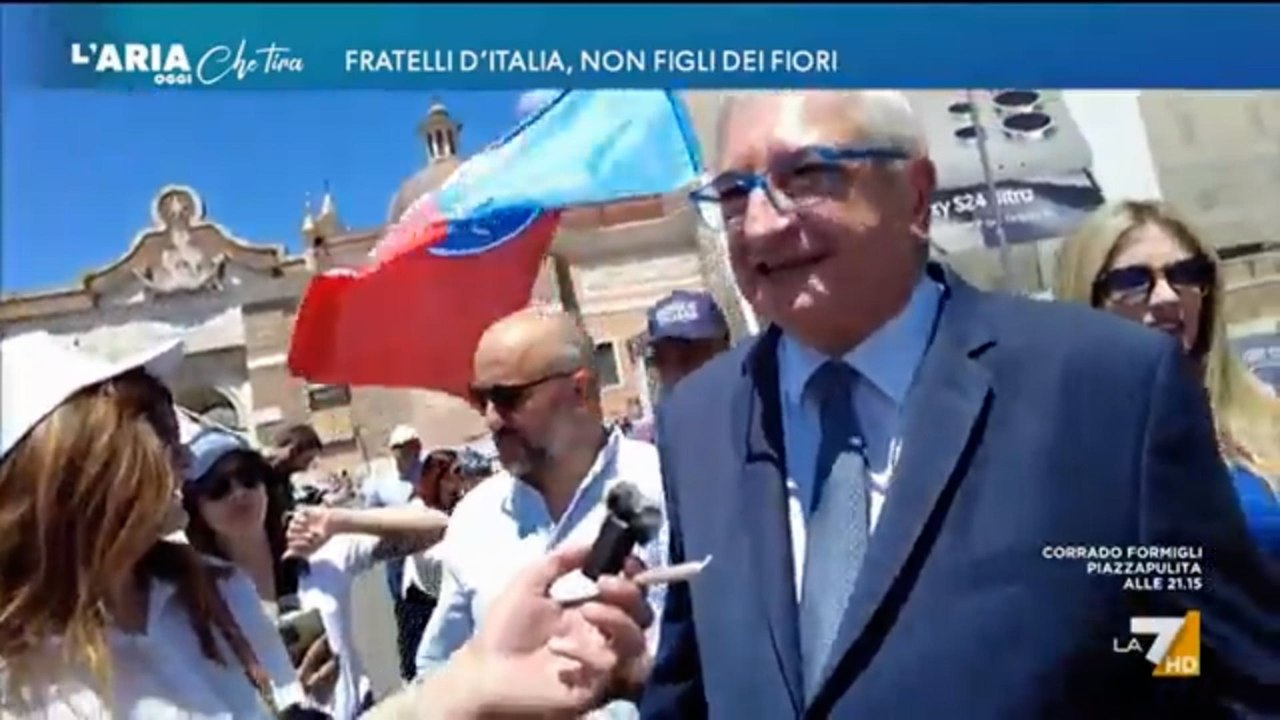 Lollobrigida: "Se te devi fa' na canna, fattela bene"
