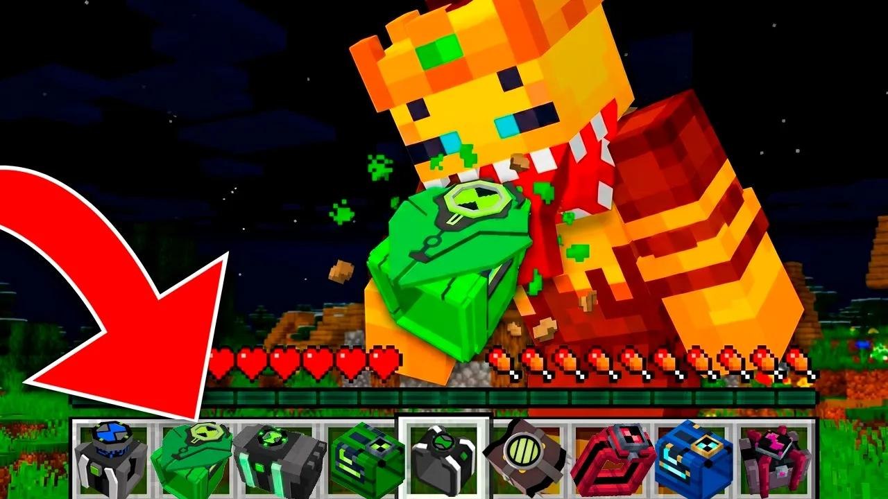 Can I Eat Every Ben 10 Omnitrix in Minecraft? This Is Hilarious!