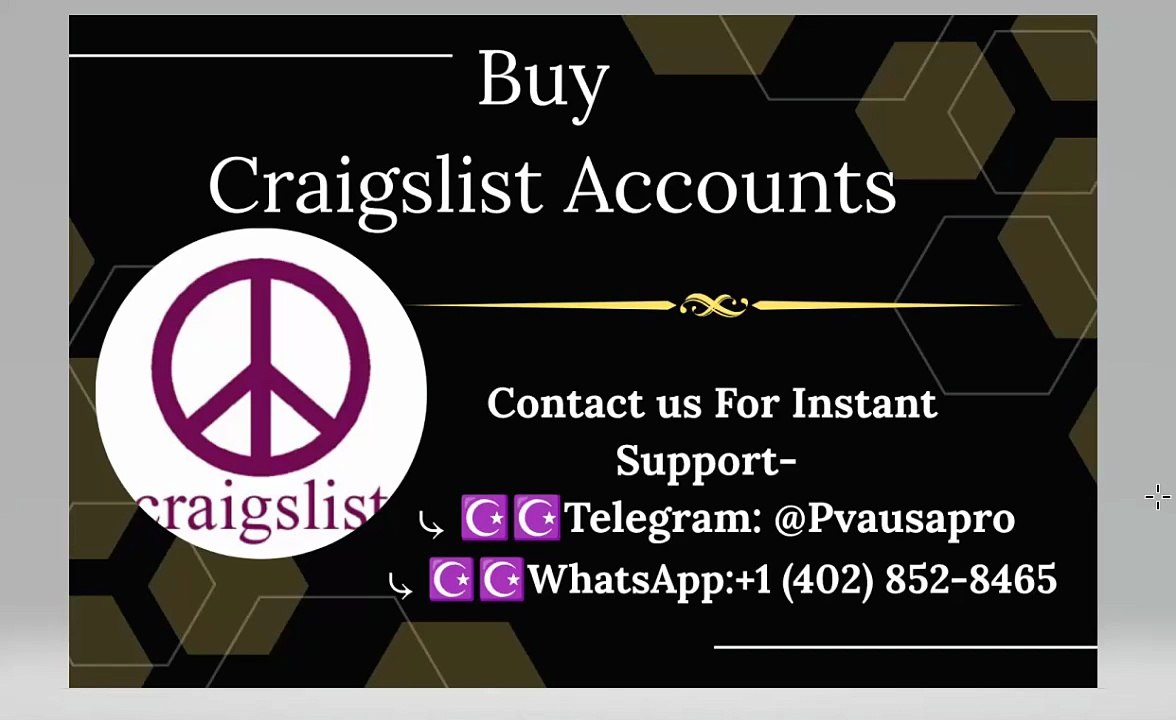 buying Craigslist accounts