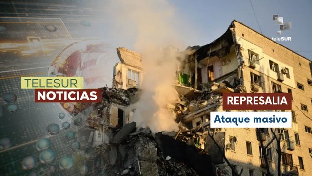 Kremlin lanzó ataques de represalia contra objetivos militares de Ucrania