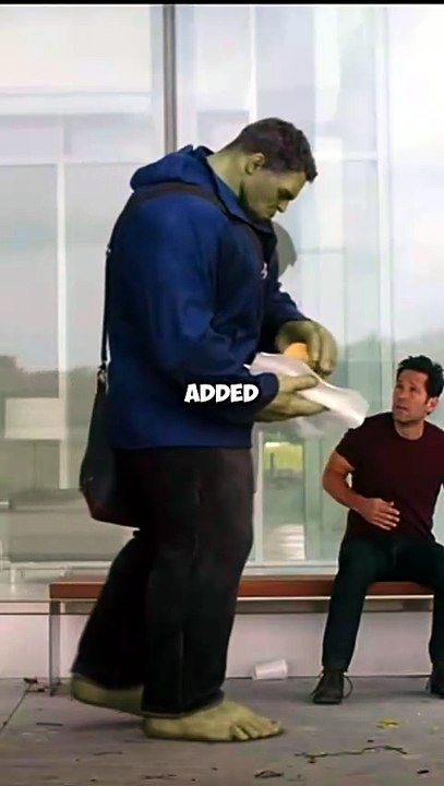 Hulk is so heavy that he almost destroys this truck