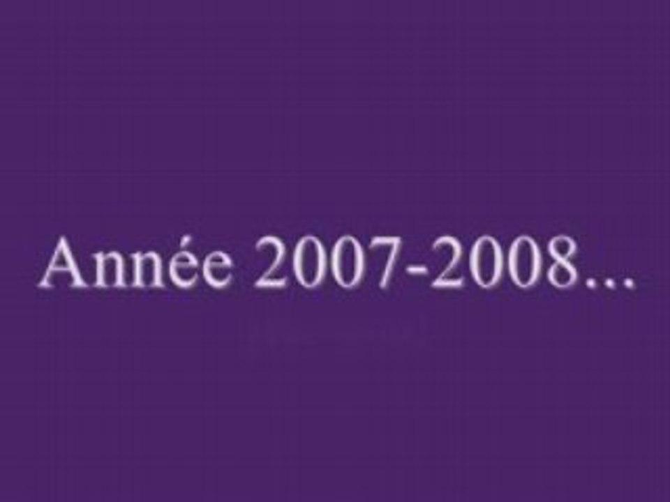 fin d'année 2007-2008