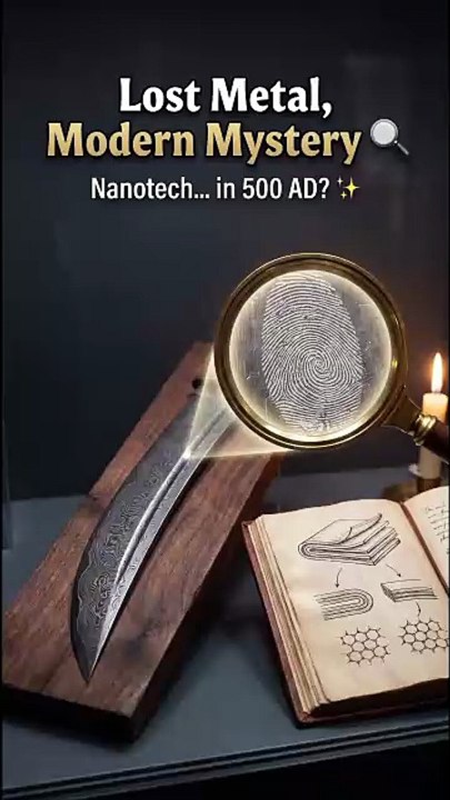The Ancient Metal That Science Couldn’t Explain 🔍🤯