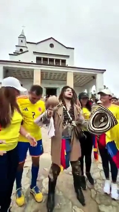Hinchas colombianos