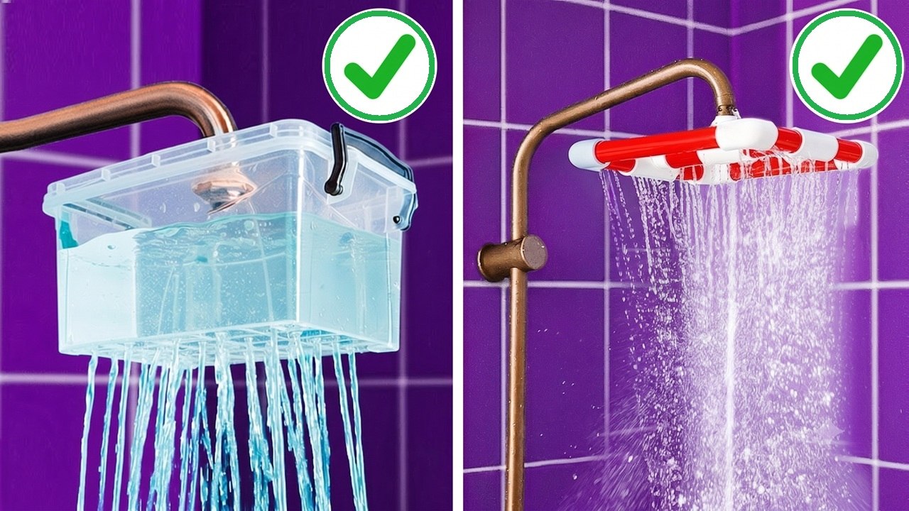 Genius Bathroom Transformation Hacks: Keep Clean and Tidy 🛁