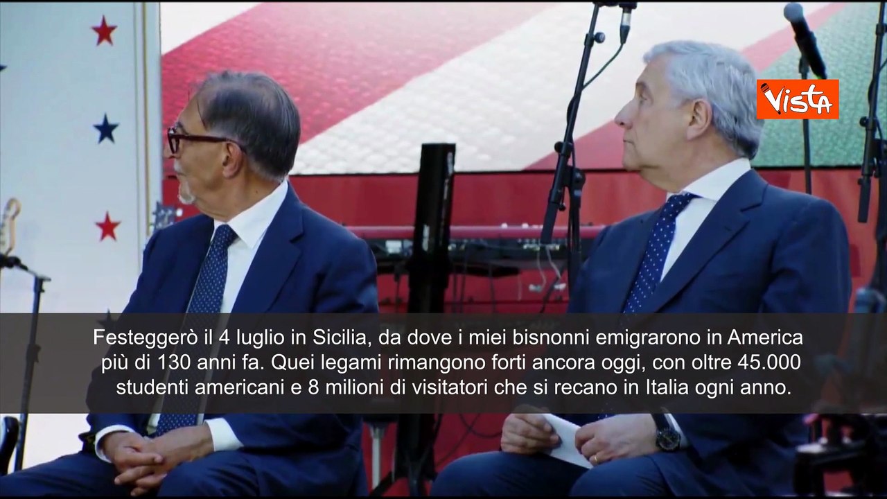 Fertitta: Festeggerò 4 luglio in Sicilia, da dove miei bisnonni emigrarono in America 130 anni fa