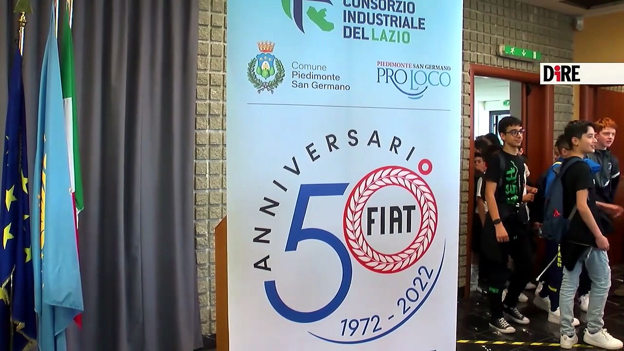 I ragazzi di Cassino e Piedimonte raccontano la Fiat, organizza il Consorzio industriale del Lazio