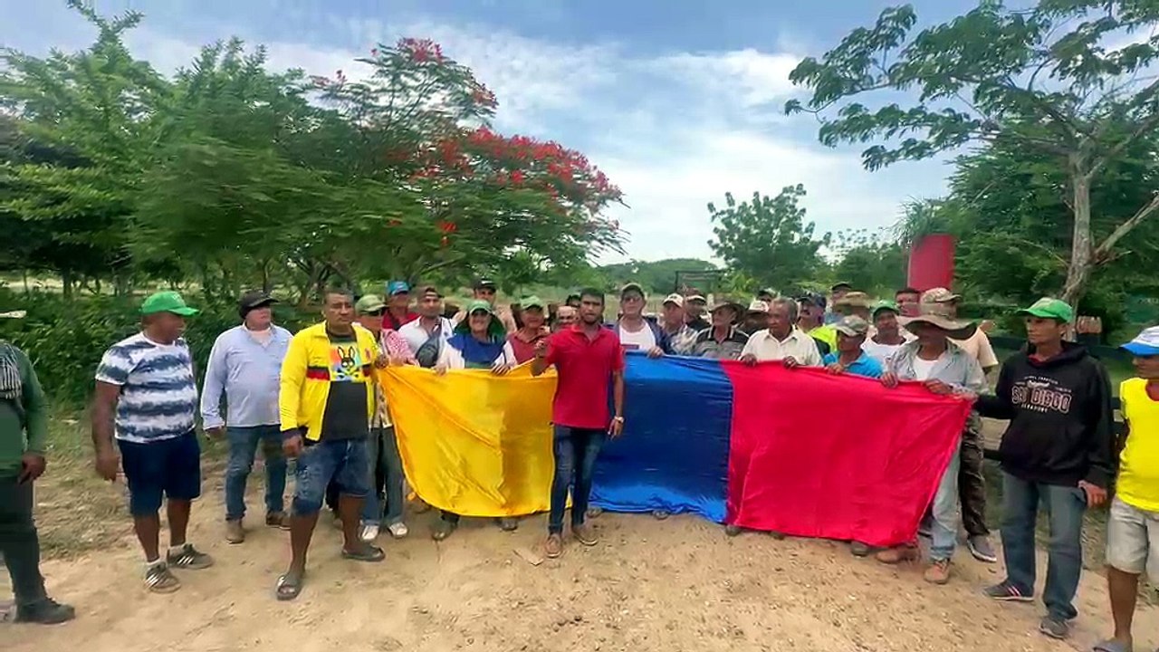 Campesinos de Remolino, Magdalena protestan por adjudicación de tierras: hacen un llamado a la ANT