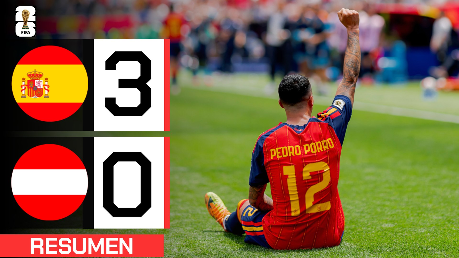 España 3-0 Austria | Resumen Mundial 2026