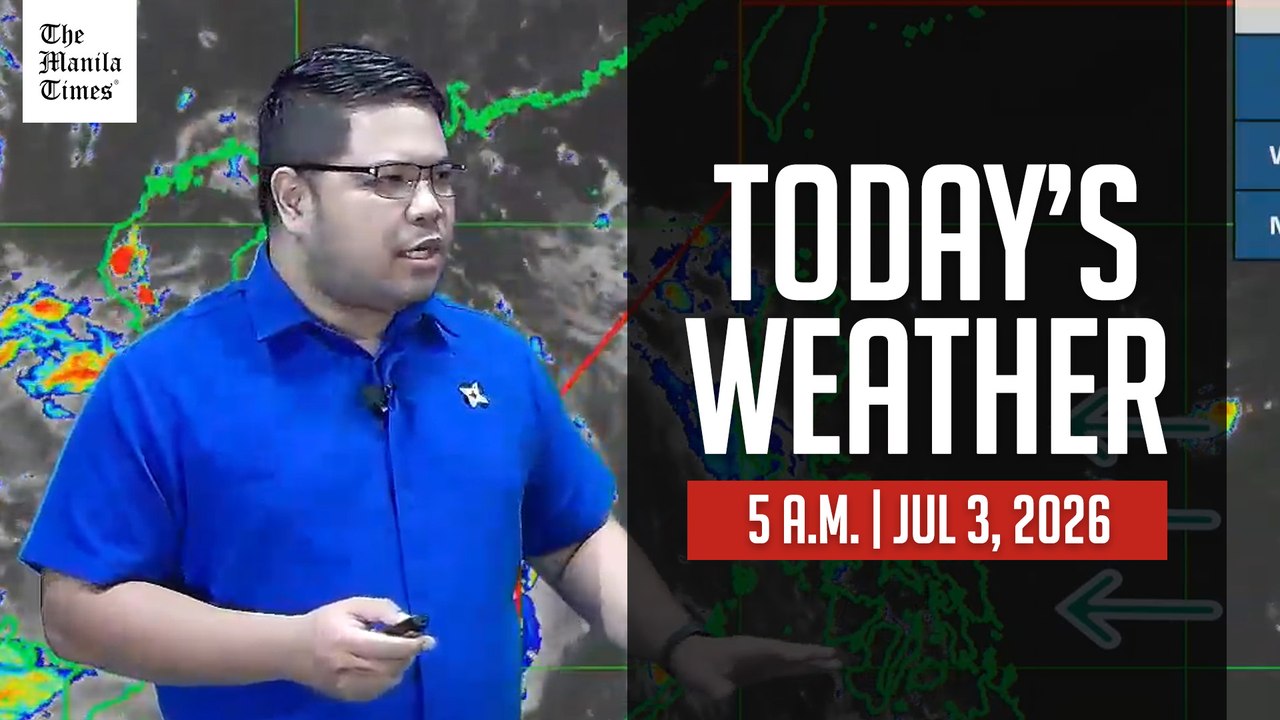 Today's Weather, 5 A.M. | Jul. 3, 2026