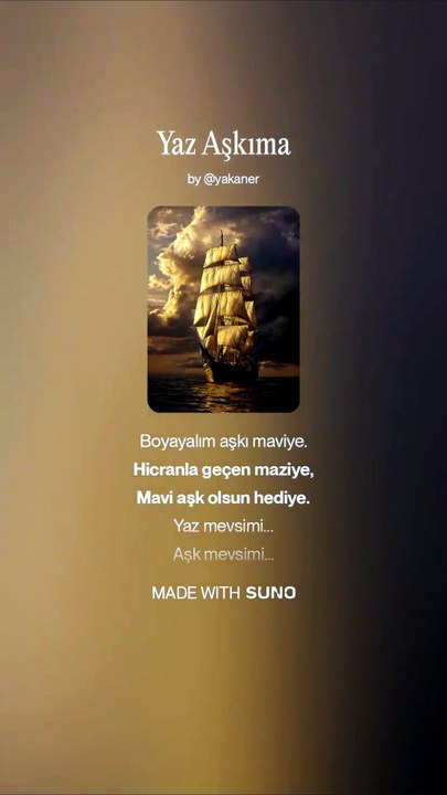 Yaz Aşkıma