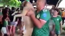 cadela desaparecida há um mês descoberta em celebrações do mundial
