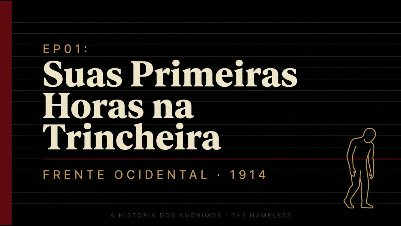 EP01 - Suas Primeiras Horas na Trincheira Destruiriam Tudo Que Você Acreditava Sobre a Guerra | 1914 | Primeira Guerra Mundial