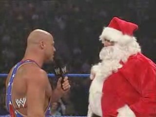 Kurt Angle vs Santa Claus