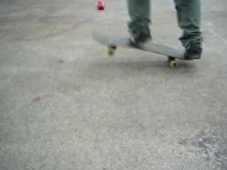 skate : ollie d'amateur
