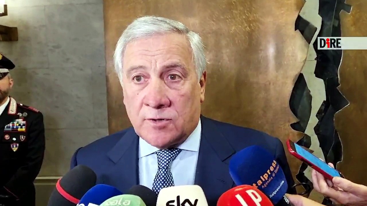 VIDEO | Da Tajani l'appello a Hezbollah: "Si vada verso una de-escalation"