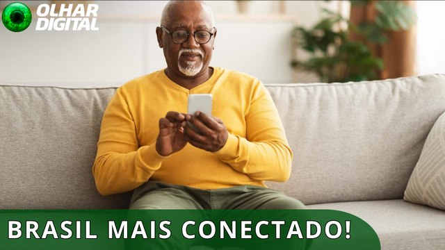 Mais de 90% dos brasileiros usam internet e idosos lideram avanço digital