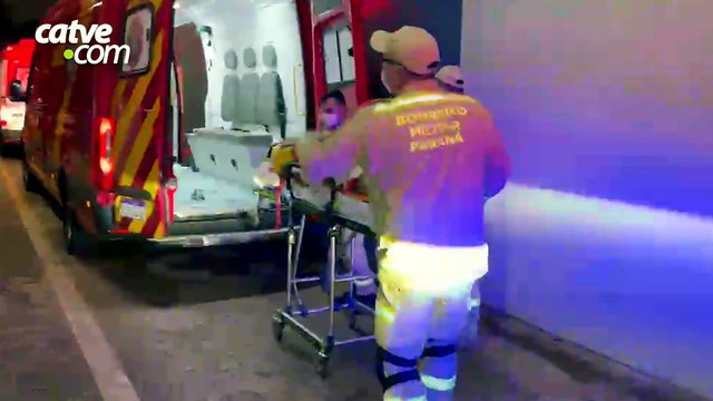 Homem sofre fratura na perna e é levado ao HUOP após ser atropelado no Bairro São Cristóvão