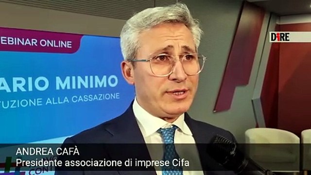 Salario minimo, Cifa-Confsal: Serve una legge sulla qualità dei contratti collettivi