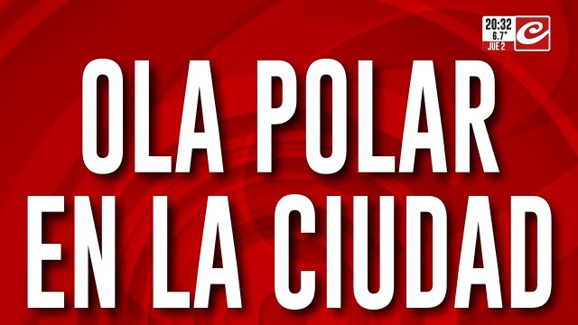 ALERTA: llega el día más frío del año y la ola polar extrema congela al país
