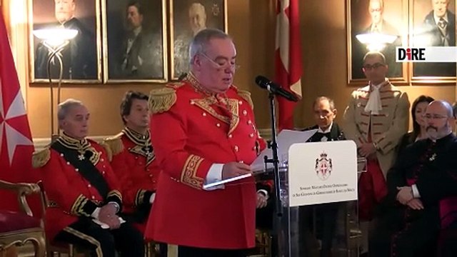 VIDEO | Ordine di Malta, Fra' John Dunlap: Basta resistere allo spirito di cooperazione