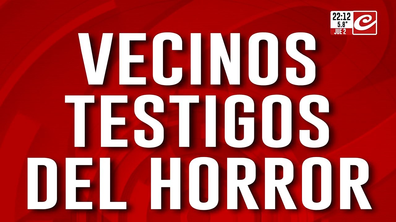 EXCLUSIVO: el dramático video del tiroteo donde asesinan a la nena de 15 años