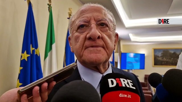 Campi Flegrei, De Luca avverte: Dobbiamo essere pronti a tutto, serve unità