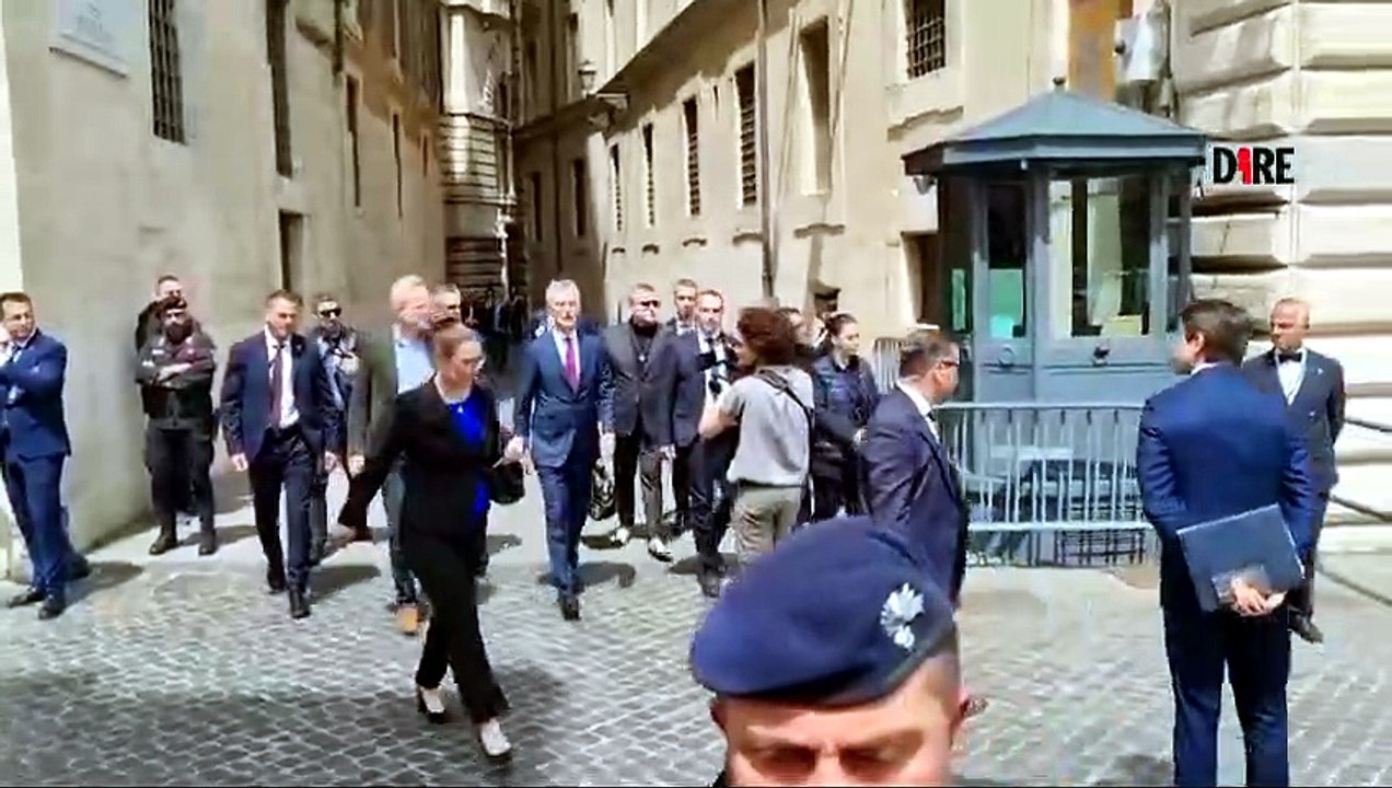 Il segretario generale Nato in Italia: vertice Meloni-Stoltenberg a Palazzo Chigi
