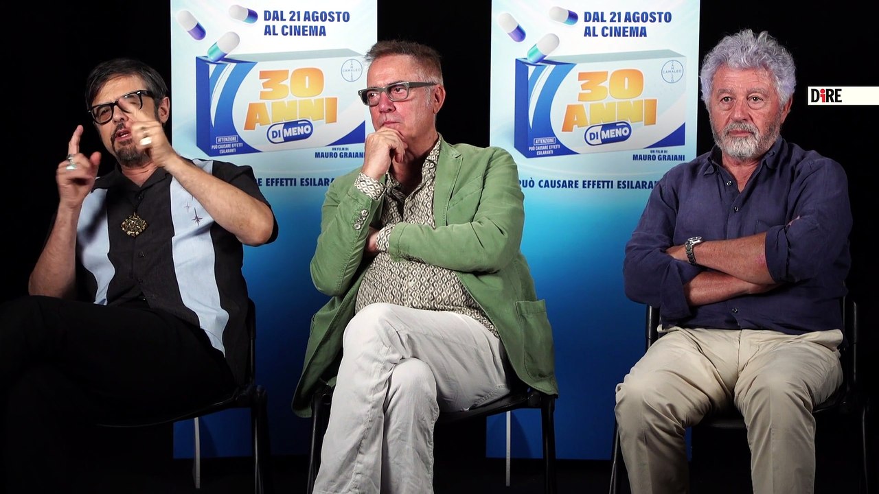 Ghini, Catania e Greg: "Ci ritroviamo con 30 anni di meno,  che opportunità!"