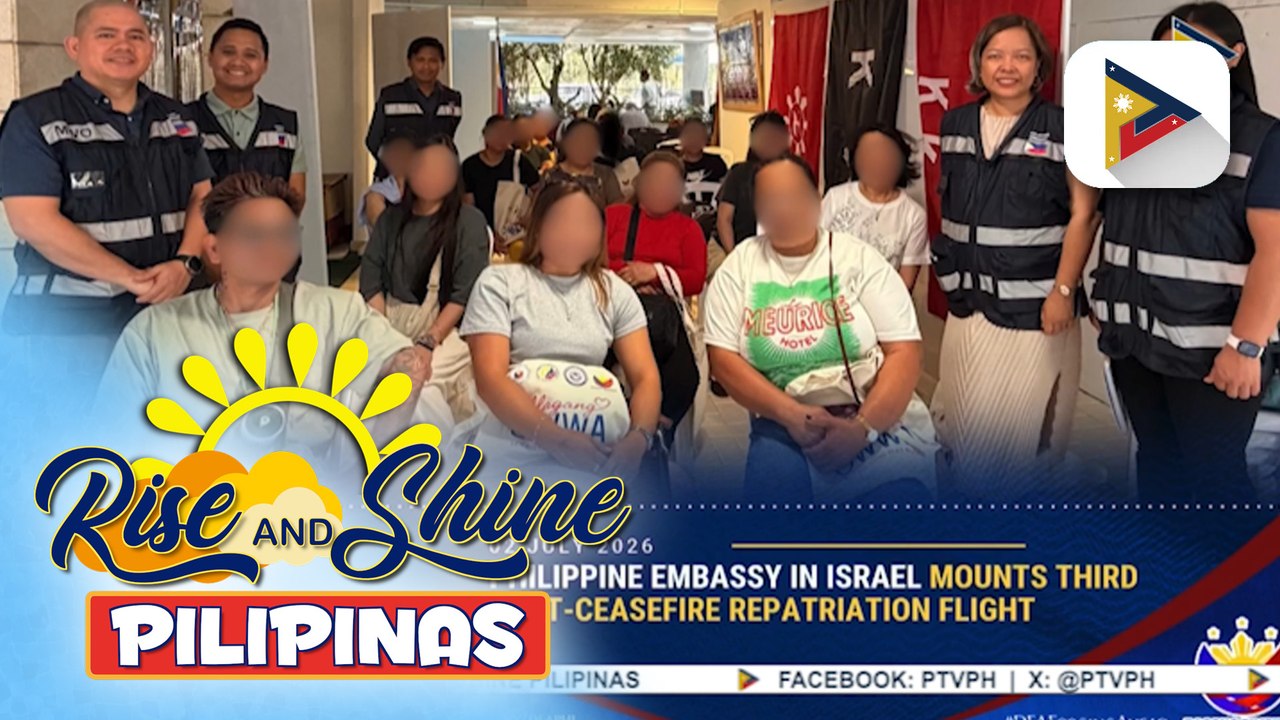 13 OFWs mula sa Israel, nakauwi na sa Pilipinas