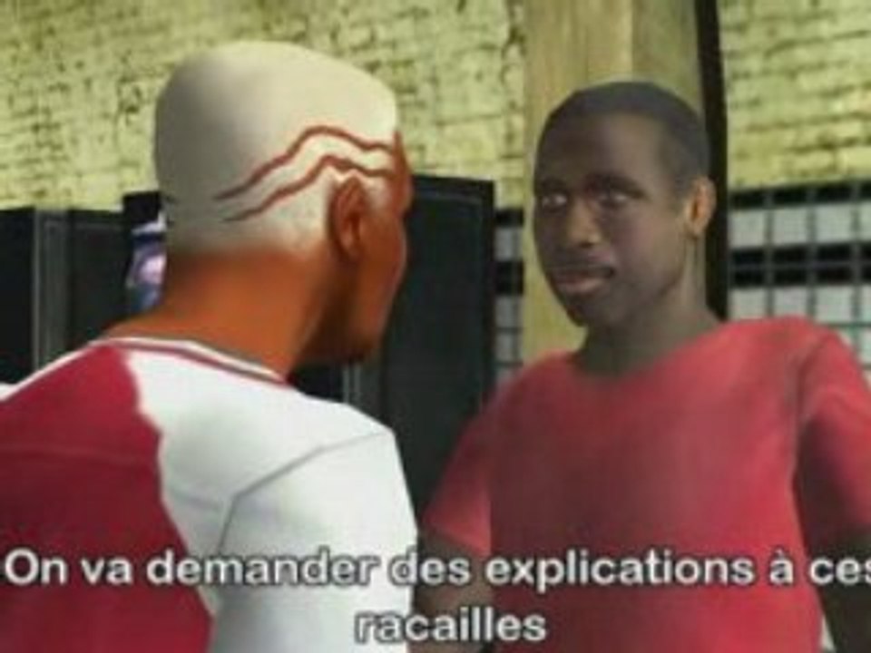 Combat de rue entre racailles