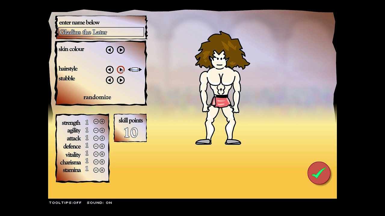 Swords And Sandals Classic Collection - Swords And Sandals 1 - Character Creation
