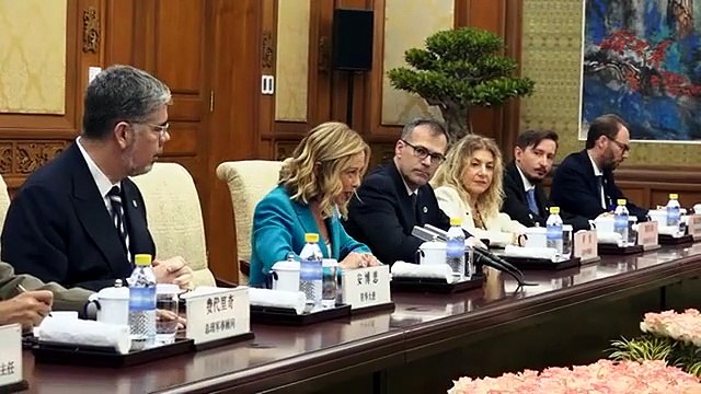 VIDEO | Meloni incontra Xi Jinping: La Cina per noi è un partner di grande rilievo, mantenere il canale aperto