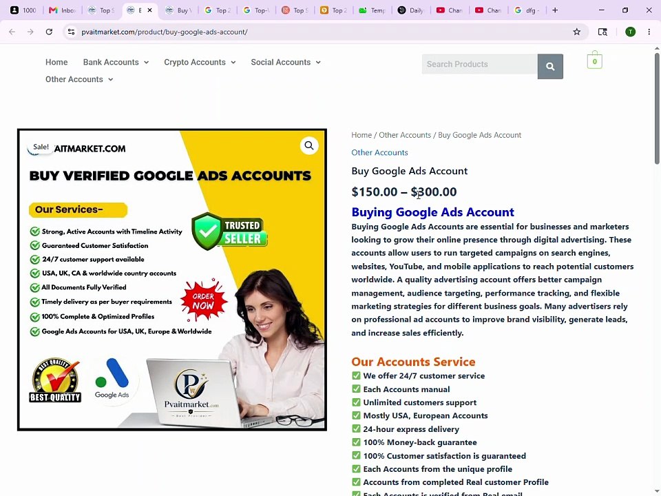 Buy Google Ads Account - Telegram:– @Pvaitmarket