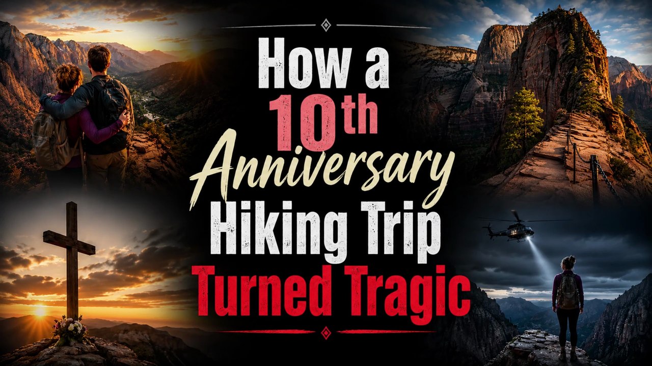 How a 10th Anniversary Hiking Trip Turned Tragic? #truecrimestories #truecrimecommunity