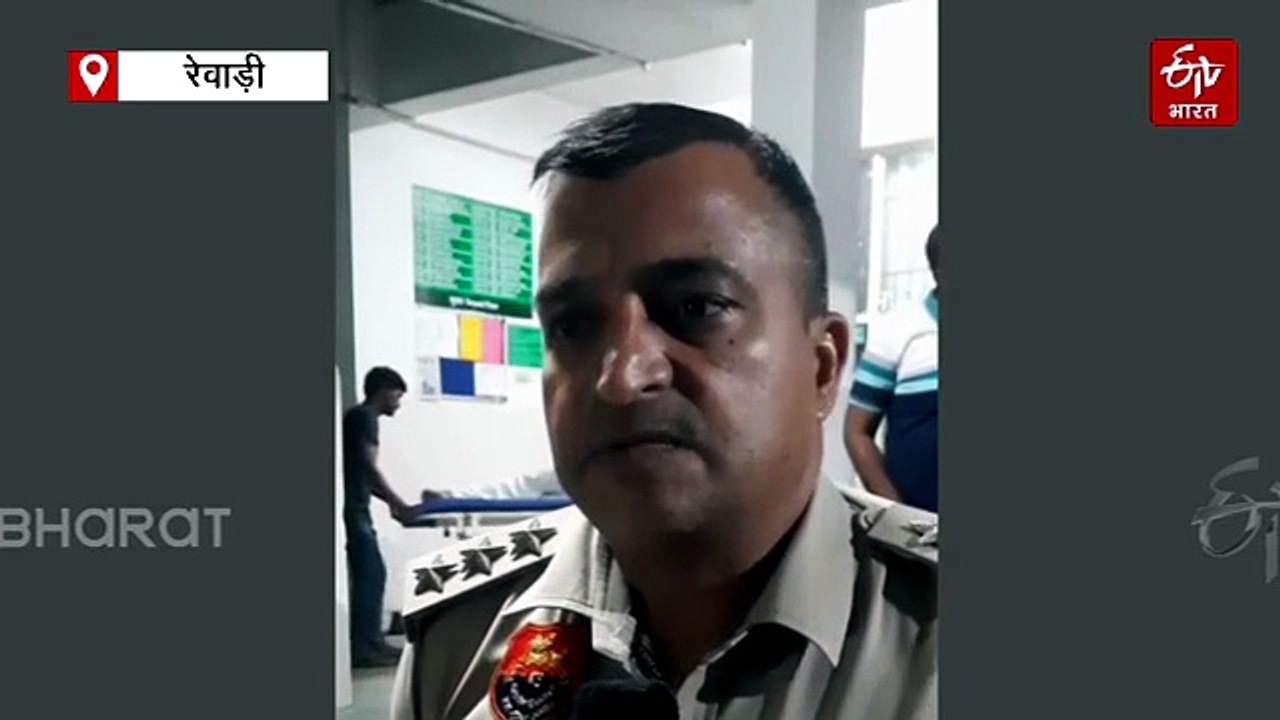 रेवाड़ी में देर रात पुलिस-बदमाश मुठभेड़, जवाबी फायरिंग में दो शातिर बदमाश घायल
