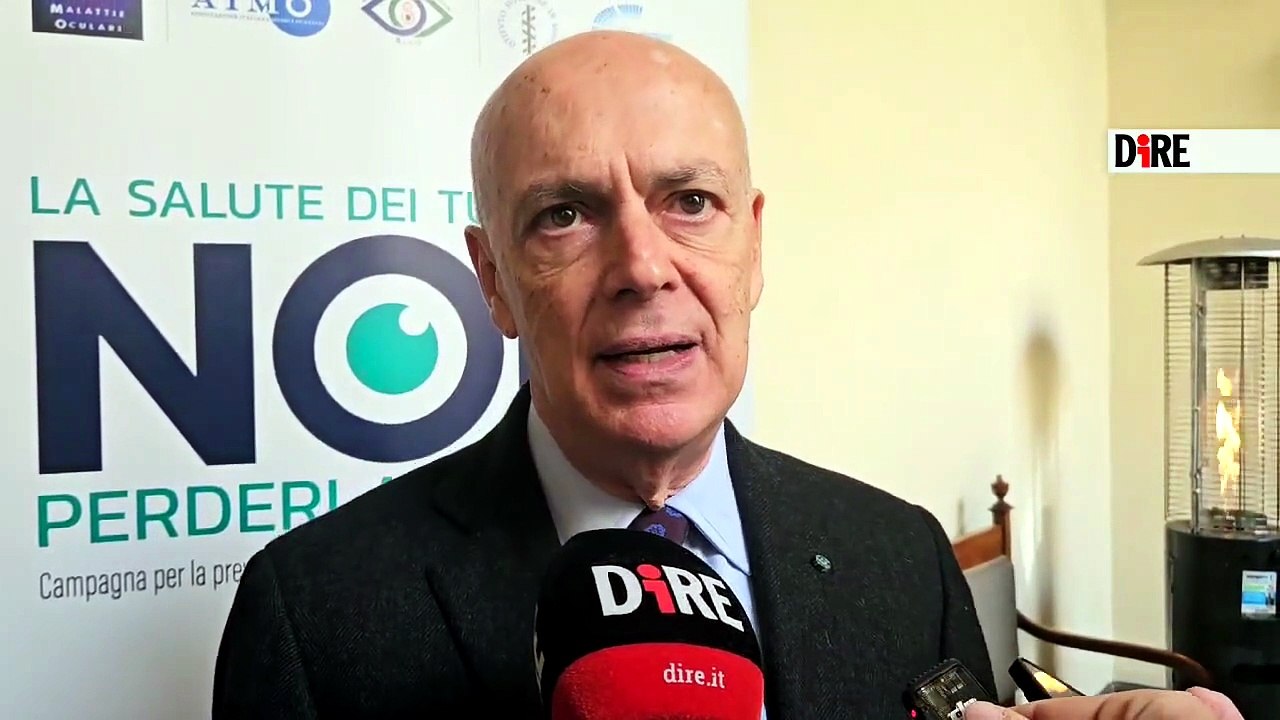 FOTO | VIDEO | 'Carta della salute dell'occhio', arriva la prima road map oculistica