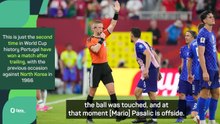 VAR worked perfectly in overturning Croatia's equaliser - Roberto Martinez