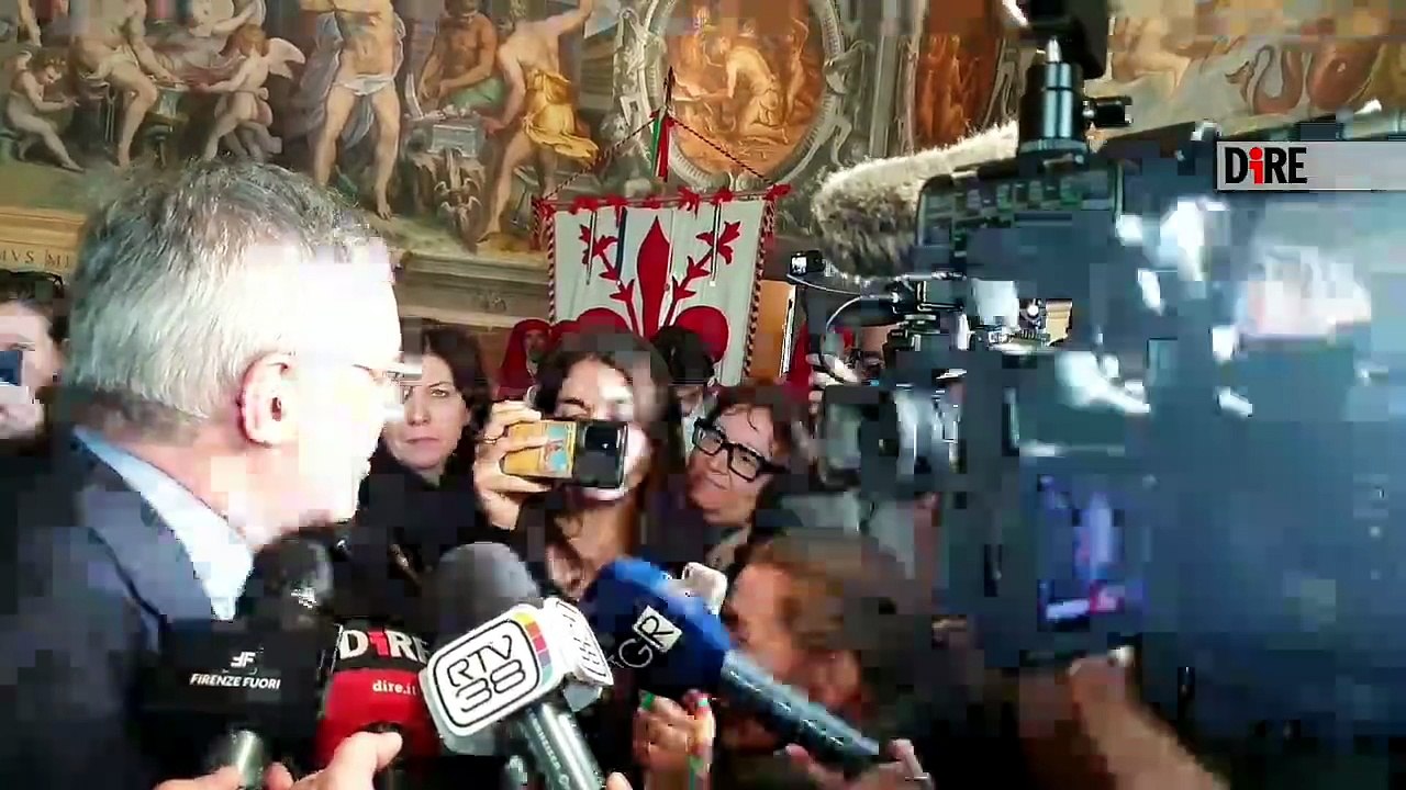 Alessandro Barbero riceve le "chiavi" di Firenze