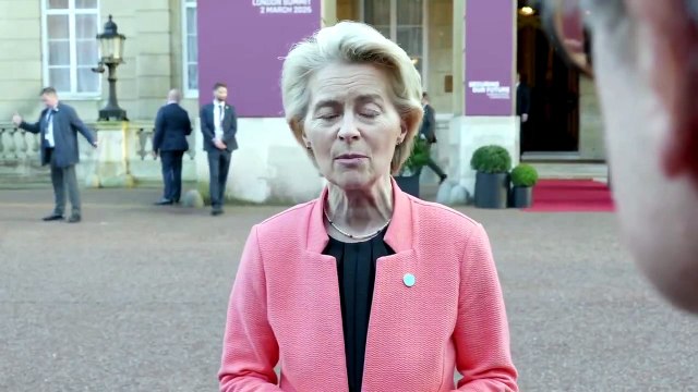 Von der Leyen al vertice di Londra: L'Europa deve riarmarsi, è il momento di agire