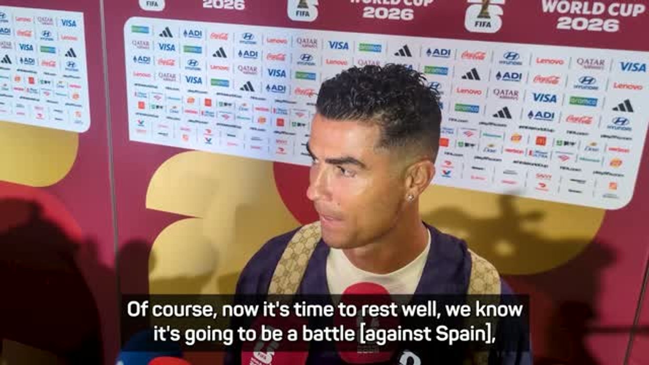 Ronaldo expects a 'battle' against Spain in last-16