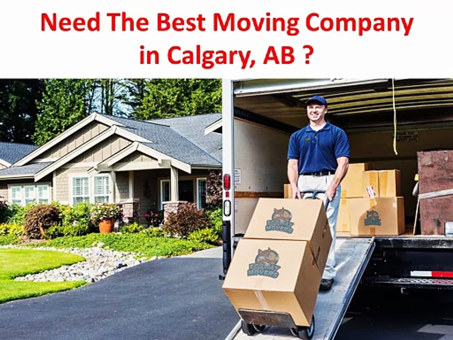⁣Ecoway Movers : #1 Moving Company in Calgary, AB