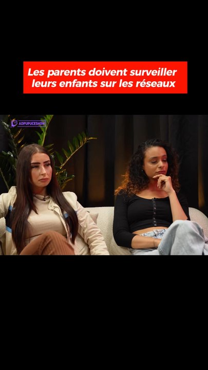 Les parents doivent surveiller leurs enfants sur les réseaux