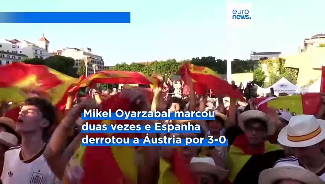 Espanha e Portugal seguem para os "oitavos" após vitórias sobre Áustria e Croácia