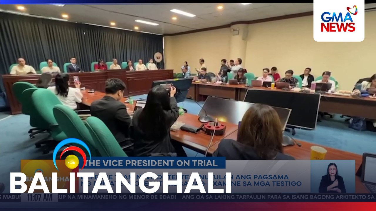 House Prosecution at private prosecutors, handa na raw para sa paglilitis kay VP Duterte simula Lunes, July 6 | Balitanghali