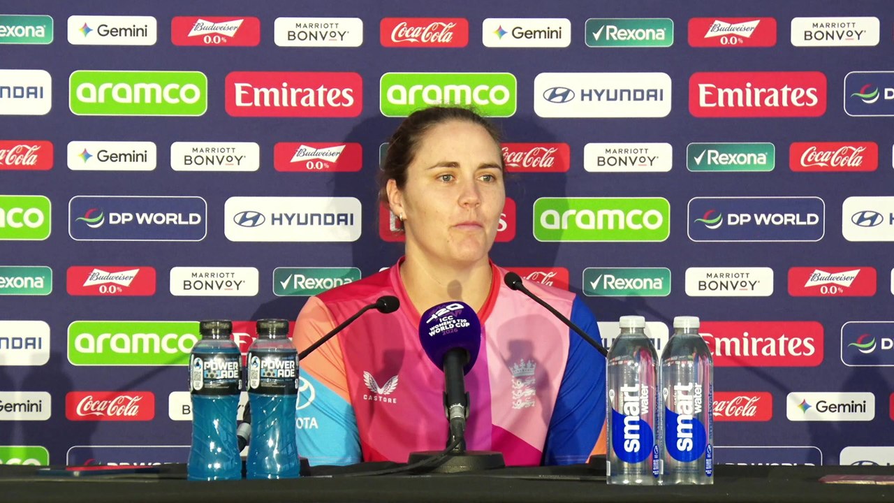Nat Sciver-Brunt on England reaching T20 world cup final with 40-run South Africa win